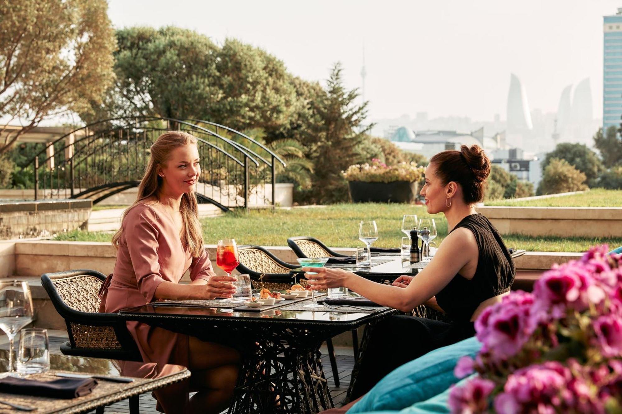 Jw Marriott Absheron Baku Hotel Exterior foto The Terrace at the InterContinental Vienna
