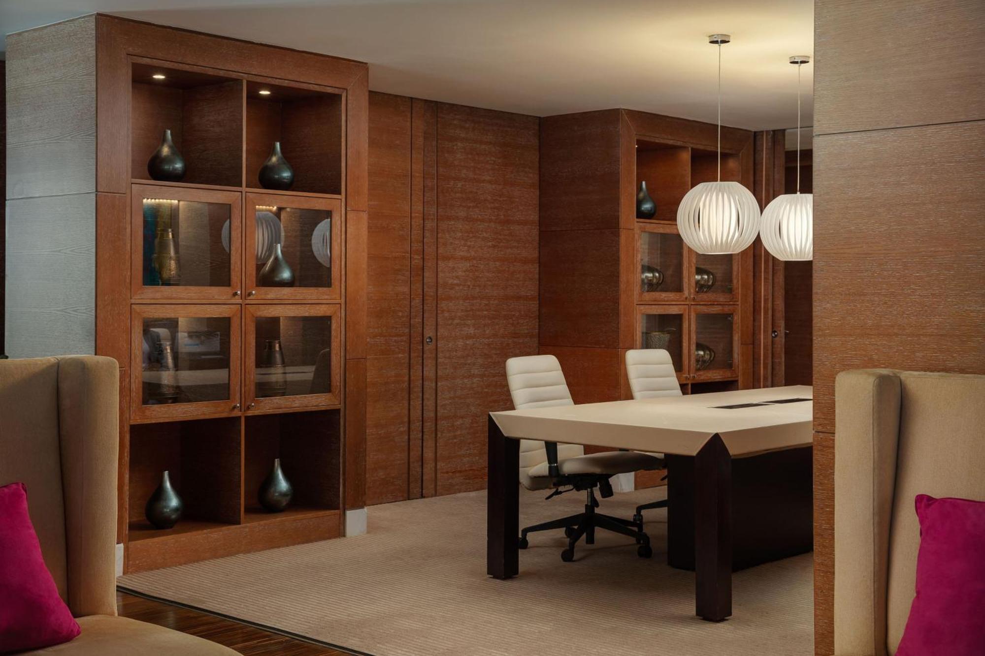 Jw Marriott Absheron Baku Hotel Exterior foto 3D rendering of a meeting room